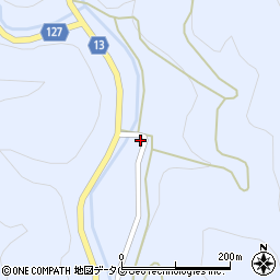 熊本県山鹿市鹿北町岩野2220周辺の地図
