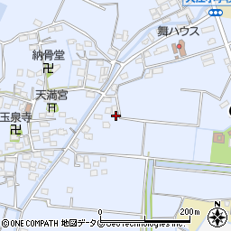 福岡県みやま市瀬高町大江1572周辺の地図