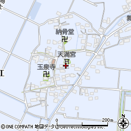 福岡県みやま市瀬高町大江1492周辺の地図