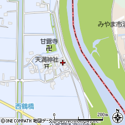 福岡県柳川市大和町六合810周辺の地図