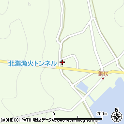 愛媛県宇和島市津島町北灘2167周辺の地図