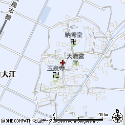 大江公民館周辺の地図
