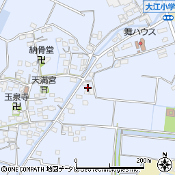 福岡県みやま市瀬高町大江1568周辺の地図