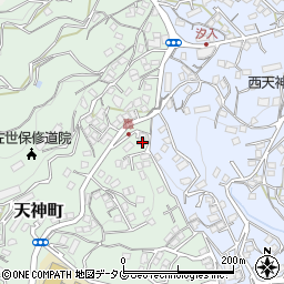 長崎県佐世保市天神町1882-6周辺の地図