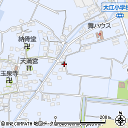 福岡県みやま市瀬高町大江1573周辺の地図