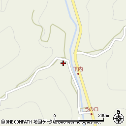 福岡県八女市立花町白木5452周辺の地図