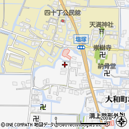 福岡県柳川市大和町塩塚724周辺の地図