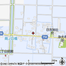 福岡県柳川市大和町六合482周辺の地図