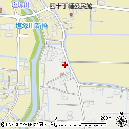 福岡県柳川市大和町明野41周辺の地図