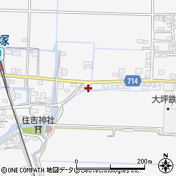 福岡県柳川市大和町塩塚230-2周辺の地図