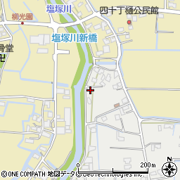 福岡県柳川市大和町明野52周辺の地図