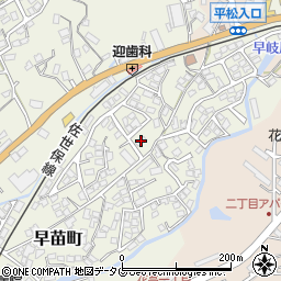 長崎県佐世保市早苗町456周辺の地図