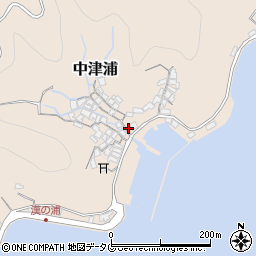 大分県臼杵市中津浦602-1周辺の地図