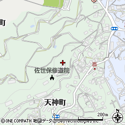 長崎県佐世保市天神町1377周辺の地図