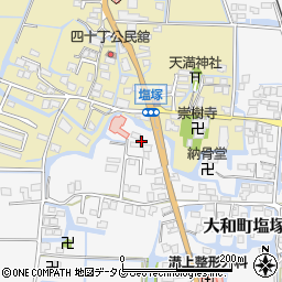 福岡県柳川市大和町塩塚735周辺の地図