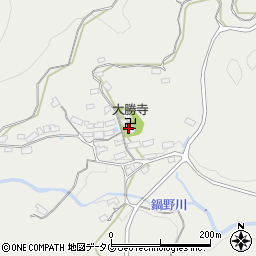 大勝寺周辺の地図