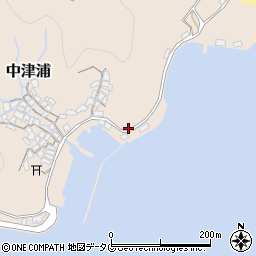 大分県臼杵市中津浦525-1周辺の地図