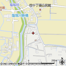 福岡県柳川市大和町明野46周辺の地図