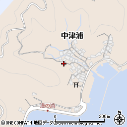 大分県臼杵市中津浦673周辺の地図