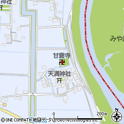 福岡県柳川市大和町六合798周辺の地図