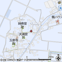福岡県みやま市瀬高町大江1457周辺の地図