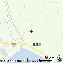 愛媛県宇和島市津島町北灘1167周辺の地図