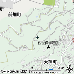 長崎県佐世保市天神町1324周辺の地図