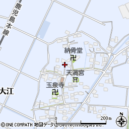 福岡県みやま市瀬高町大江1301周辺の地図