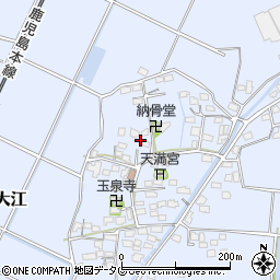福岡県みやま市瀬高町大江1300周辺の地図