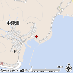大分県臼杵市中津浦554周辺の地図