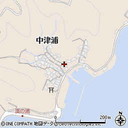 大分県臼杵市中津浦607周辺の地図