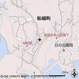 長崎県佐世保市船越町1044周辺の地図