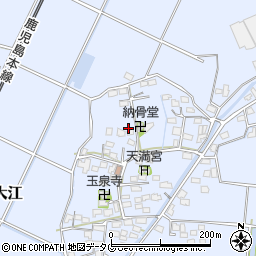 福岡県みやま市瀬高町大江1308周辺の地図