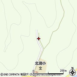 愛媛県宇和島市津島町北灘281周辺の地図