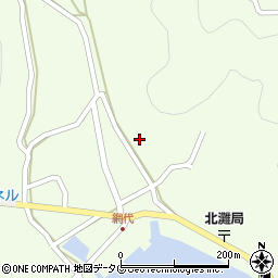 愛媛県宇和島市津島町北灘1254周辺の地図