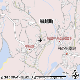 長崎県佐世保市船越町1045周辺の地図