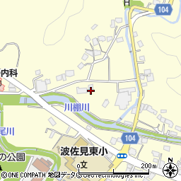 長崎県東彼杵郡波佐見町湯無田郷703周辺の地図