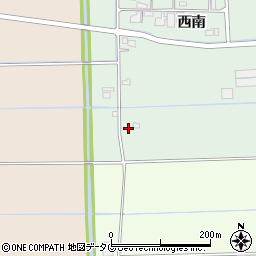 佐賀県杵島郡白石町西南665周辺の地図