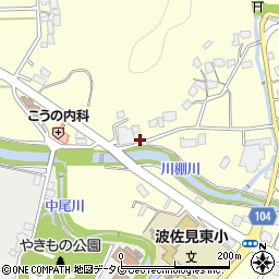 長崎県東彼杵郡波佐見町湯無田郷707-1周辺の地図