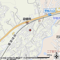 長崎県佐世保市早苗町434-9周辺の地図