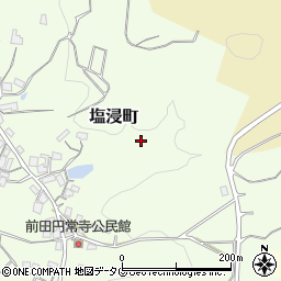 長崎県佐世保市塩浸町周辺の地図