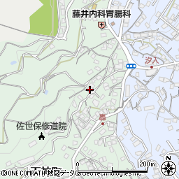 長崎県佐世保市天神町1371周辺の地図