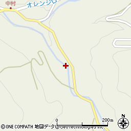 福岡県八女市立花町白木2796周辺の地図