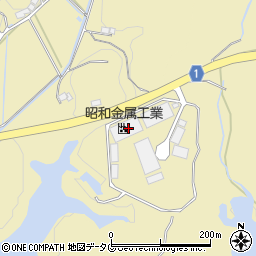 昭和金属工業株式会社　長崎・波佐見工場周辺の地図