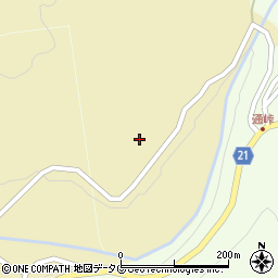 大分県臼杵市上通周辺の地図