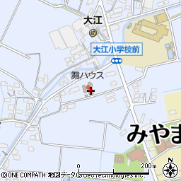 福岡県みやま市瀬高町大江1585周辺の地図