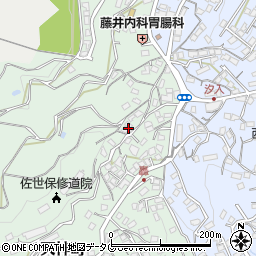 長崎県佐世保市天神町1370周辺の地図