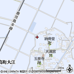 福岡県みやま市瀬高町大江1325周辺の地図