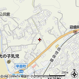 長崎県佐世保市早苗町679-2周辺の地図