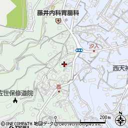 長崎県佐世保市天神町1894-5周辺の地図